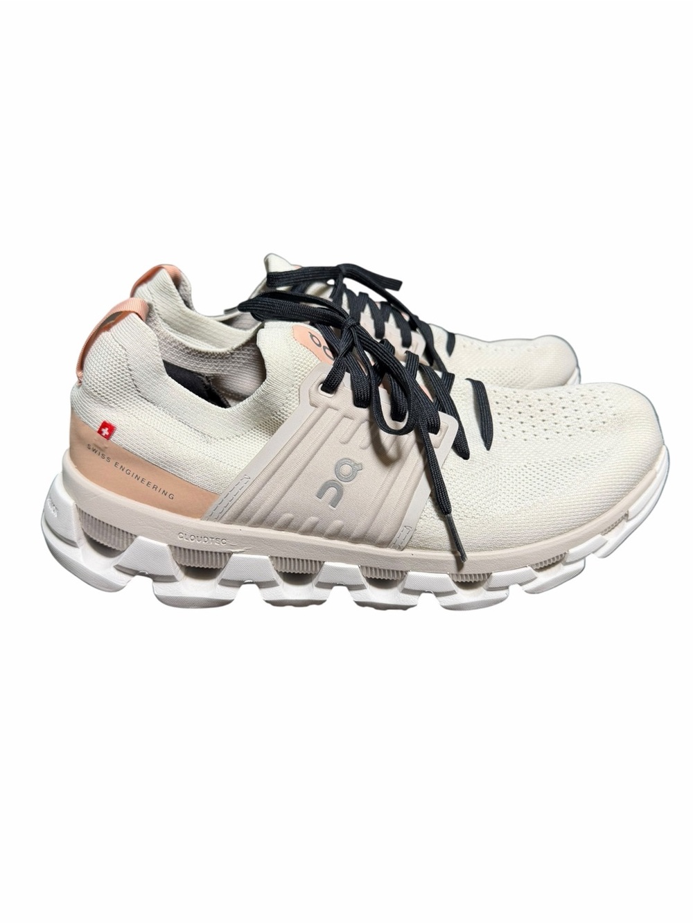 On Cloudswift 3 Women’s Size 9 Ivory Rose CloudTec Running Shoes Athletic Pink - Picture 10 of 16